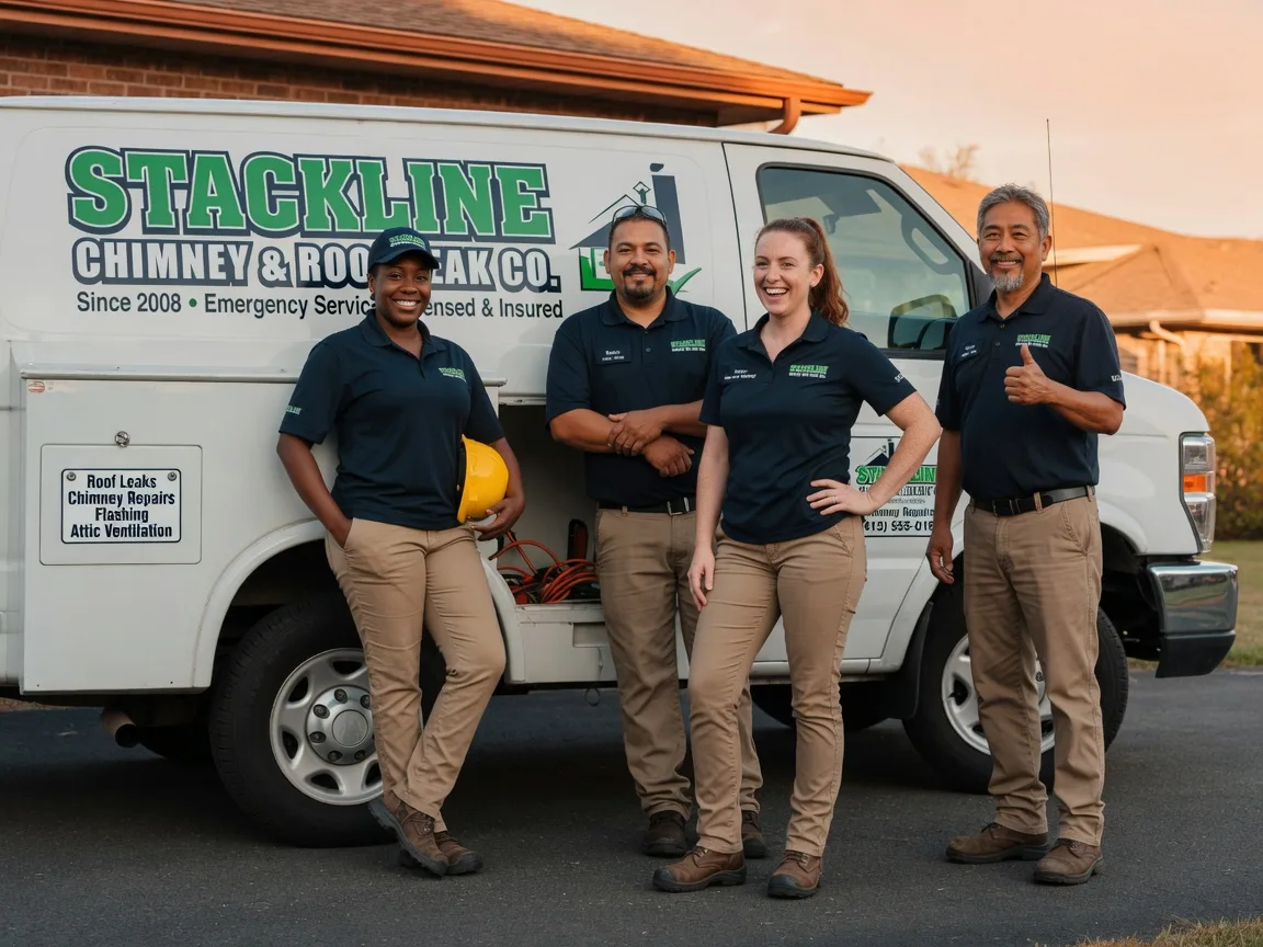 Chimney flashing repair company in Henry, VA